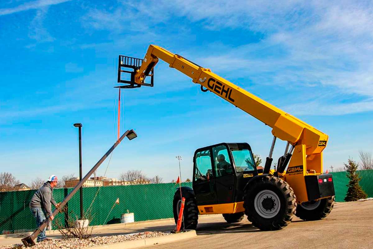 Alquiler de telehandler